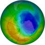Antarctic Ozone 2013-10-23